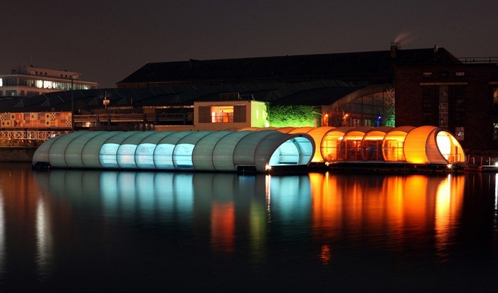 Badeschiff - Floating Swimming Pool