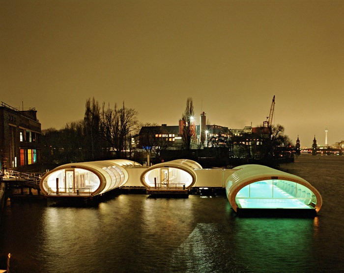 Badeschiff - Floating Swimming Pool