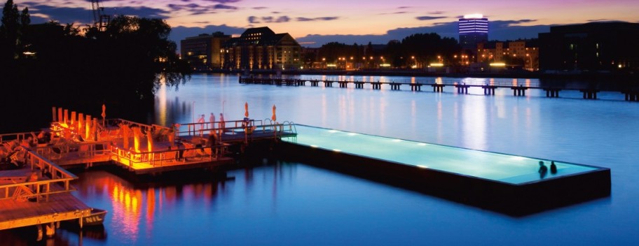 Badeschiff - Floating Swimming Pool